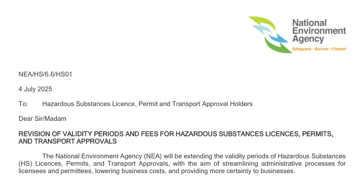 新加坡化学品合规 新加坡化学品合规